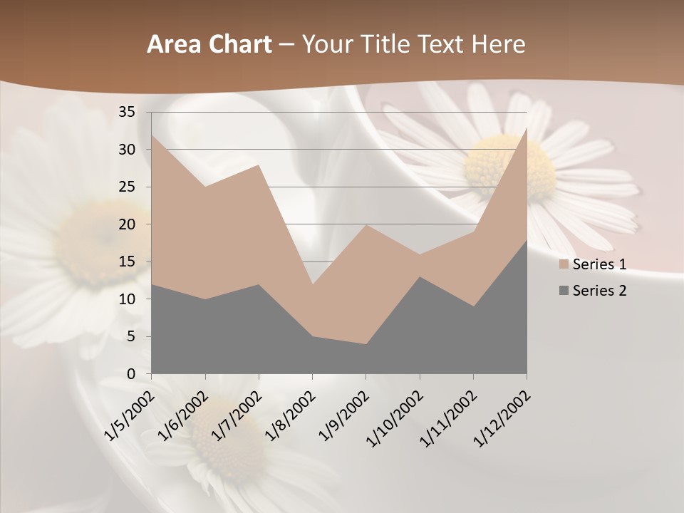 Morning Flower Leaf PowerPoint Template