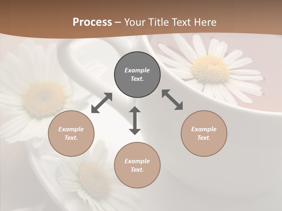 Morning Flower Leaf PowerPoint Template