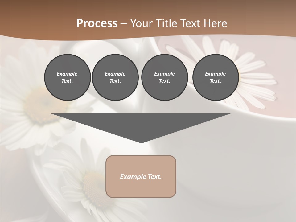Morning Flower Leaf PowerPoint Template