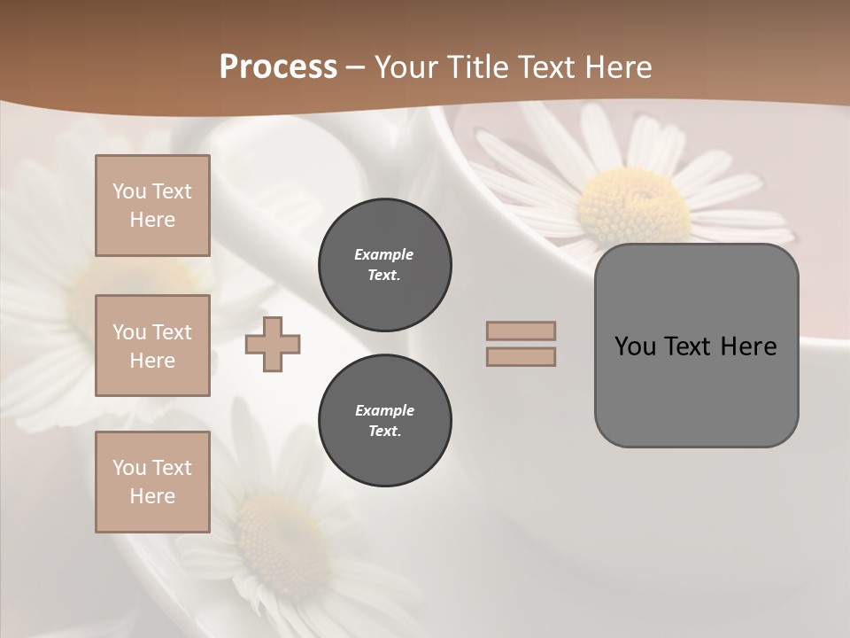 Morning Flower Leaf PowerPoint Template