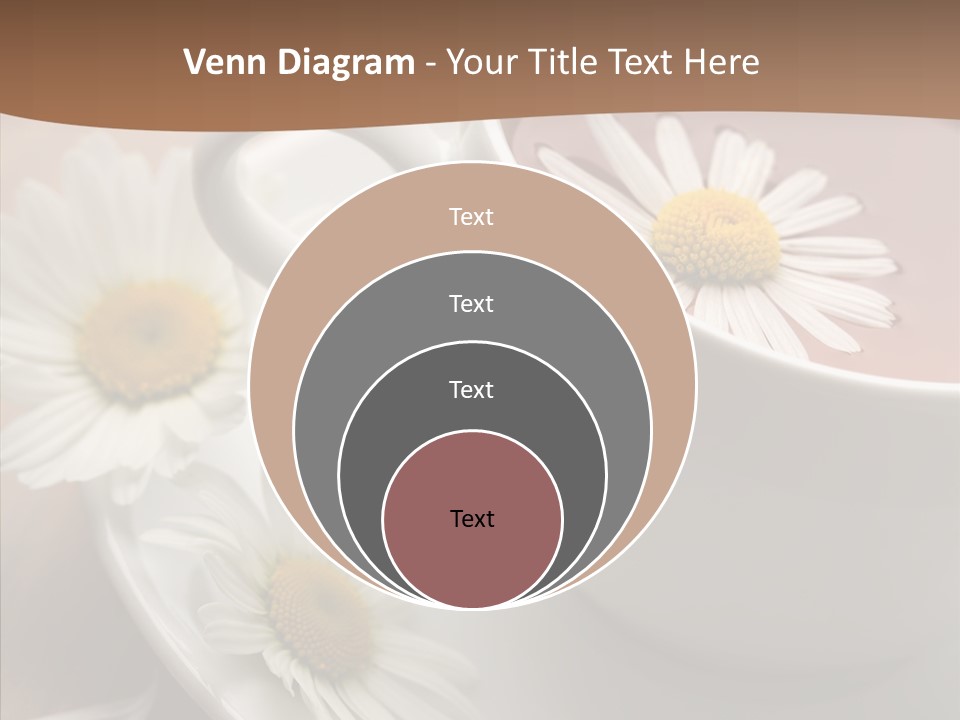 Morning Flower Leaf PowerPoint Template