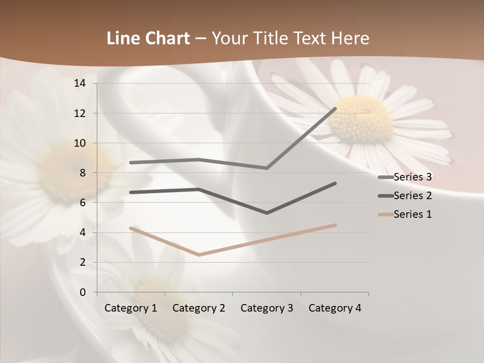 Morning Flower Leaf PowerPoint Template