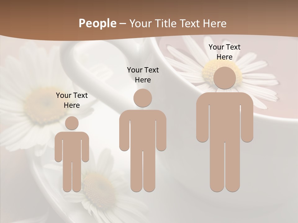 Morning Flower Leaf PowerPoint Template