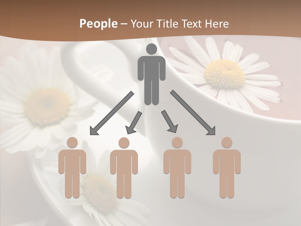 Morning Flower Leaf PowerPoint Template