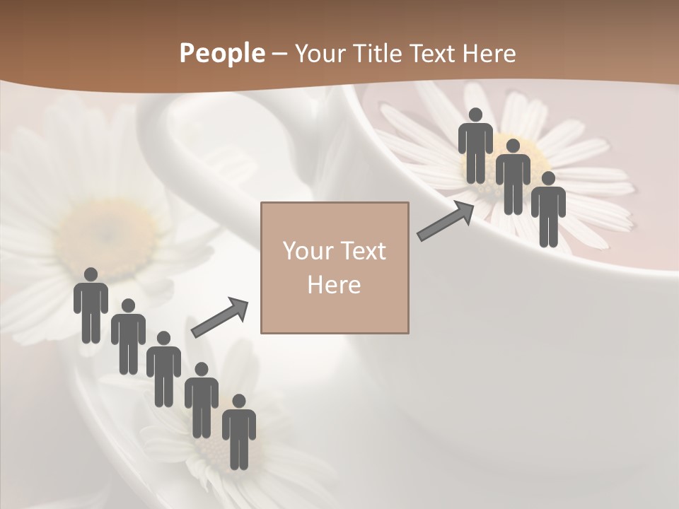 Morning Flower Leaf PowerPoint Template