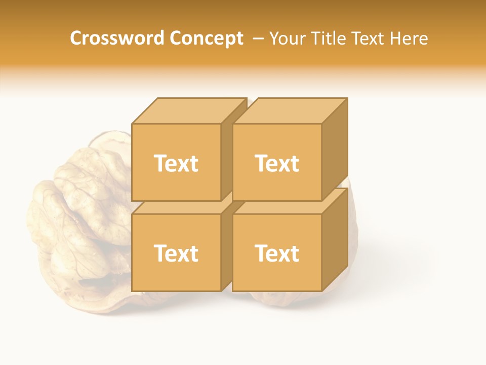 Nutty Taste Macro PowerPoint Template