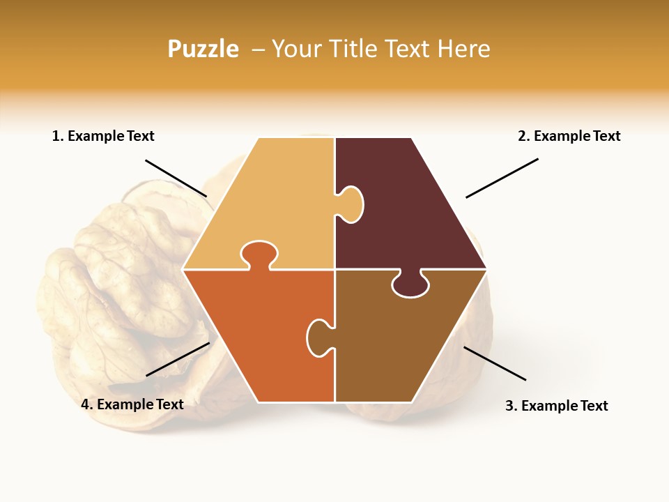 Nutty Taste Macro PowerPoint Template