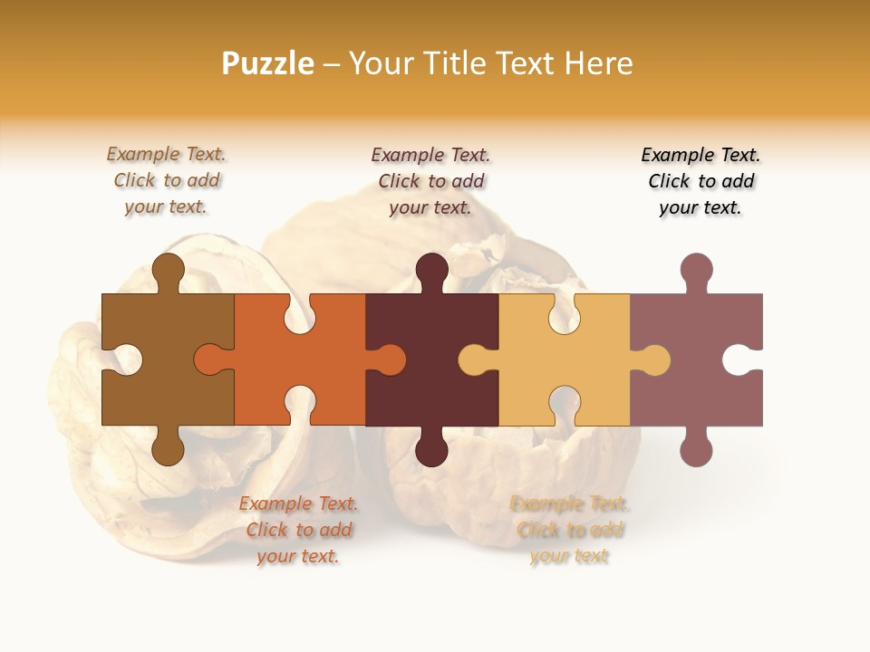 Nutty Taste Macro PowerPoint Template