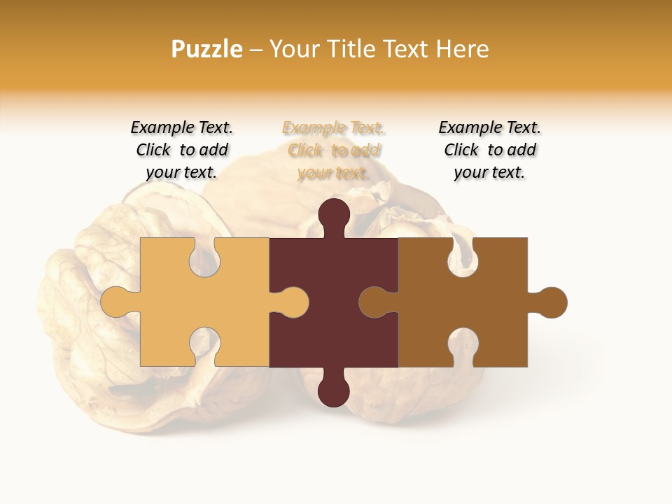 Nutty Taste Macro PowerPoint Template