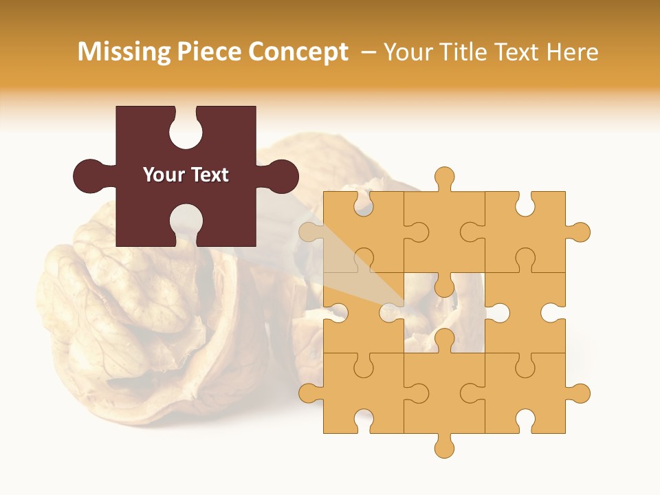 Nutty Taste Macro PowerPoint Template