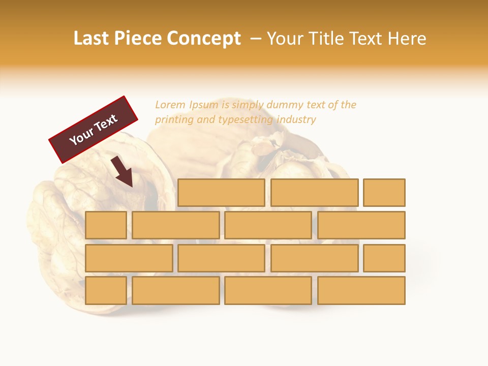 Nutty Taste Macro PowerPoint Template