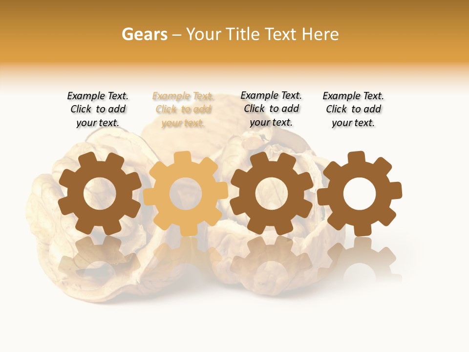 Nutty Taste Macro PowerPoint Template