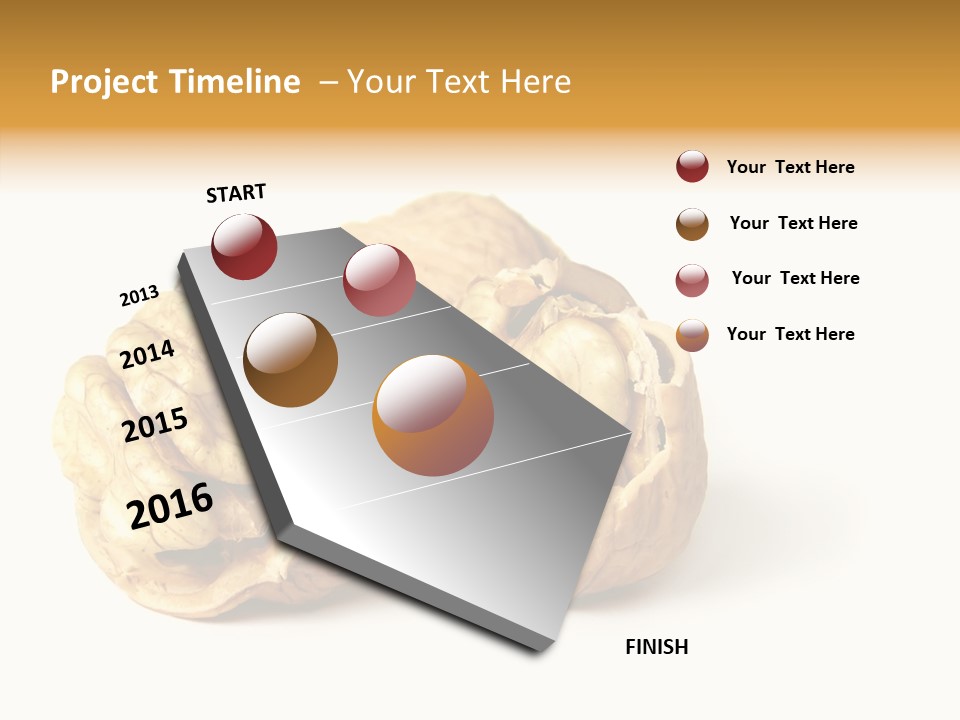 Nutty Taste Macro PowerPoint Template