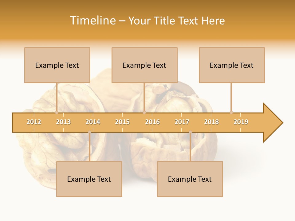 Nutty Taste Macro PowerPoint Template