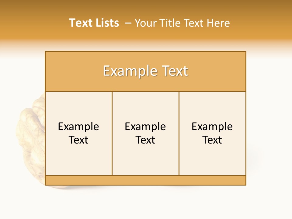 Nutty Taste Macro PowerPoint Template