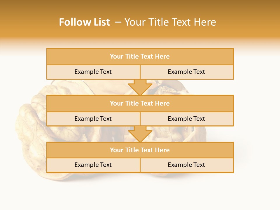 Nutty Taste Macro PowerPoint Template