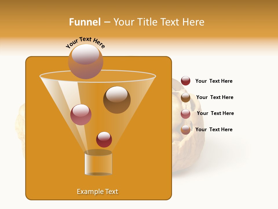 Nutty Taste Macro PowerPoint Template