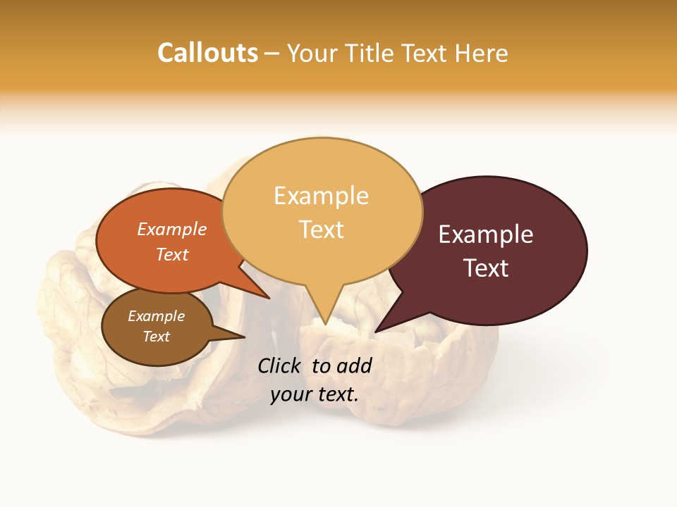 Nutty Taste Macro PowerPoint Template