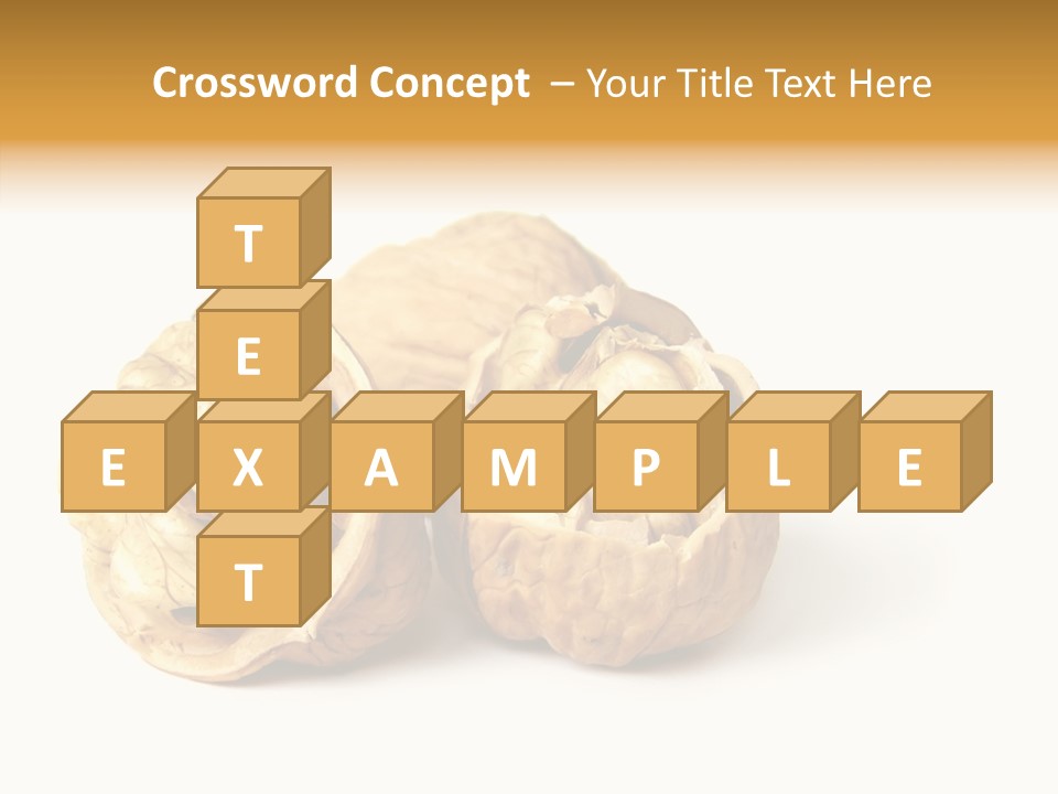 Nutty Taste Macro PowerPoint Template