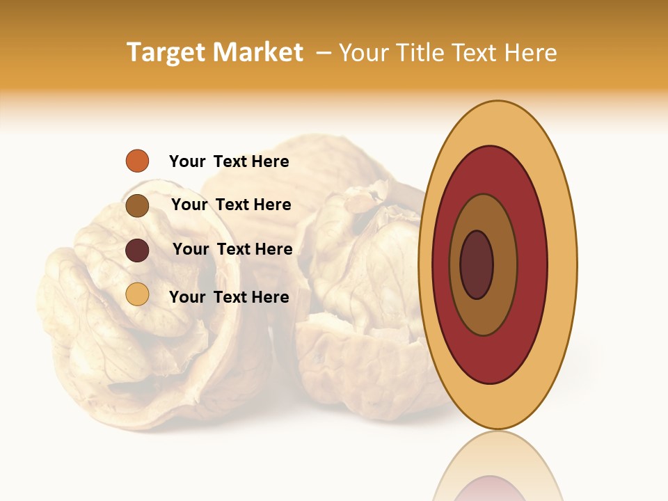 Nutty Taste Macro PowerPoint Template