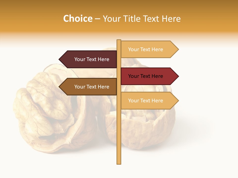 Nutty Taste Macro PowerPoint Template