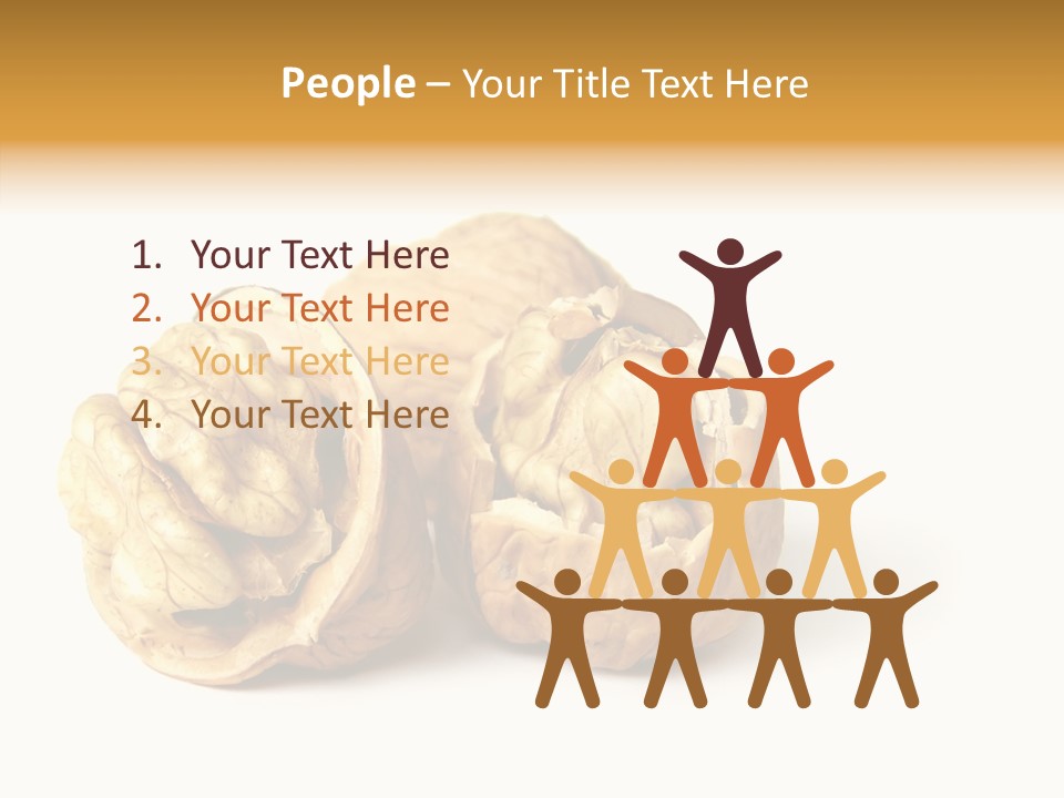 Nutty Taste Macro PowerPoint Template