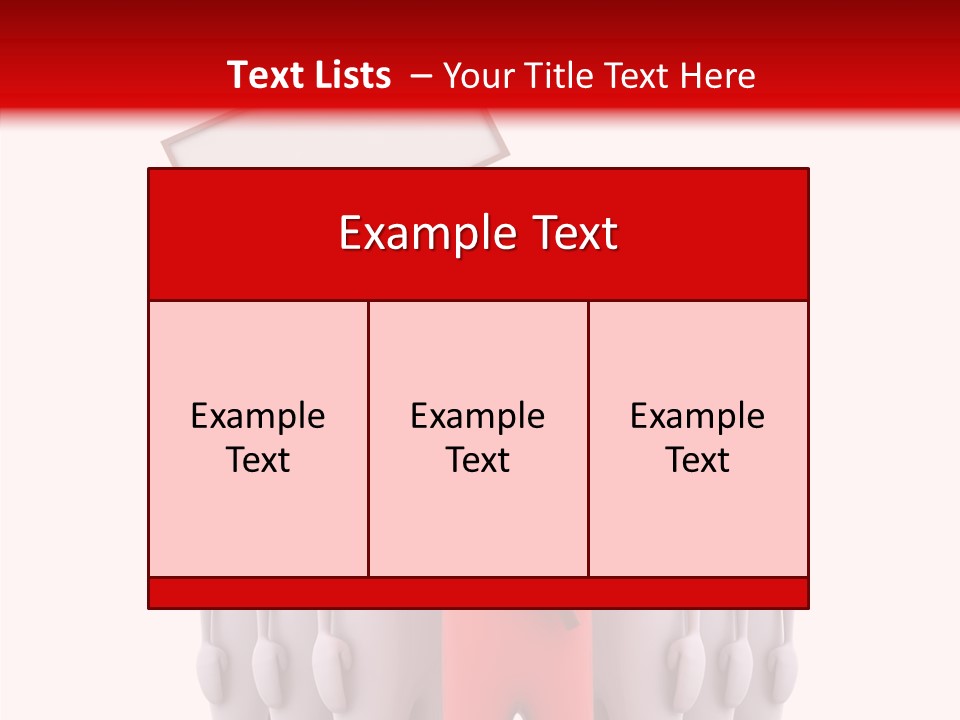 Empty Blackboard Three Dimensional PowerPoint Template
