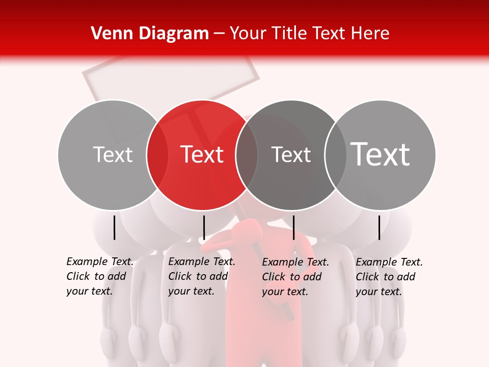 Empty Blackboard Three Dimensional PowerPoint Template