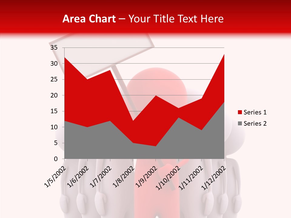 Empty Blackboard Three Dimensional PowerPoint Template