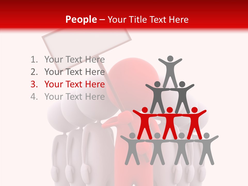 Empty Blackboard Three Dimensional PowerPoint Template