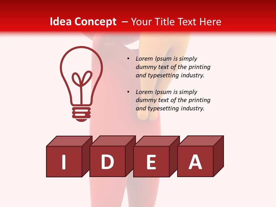 Copy Affectionate Fathers PowerPoint Template