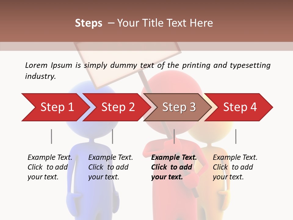 Using Card Empty PowerPoint Template