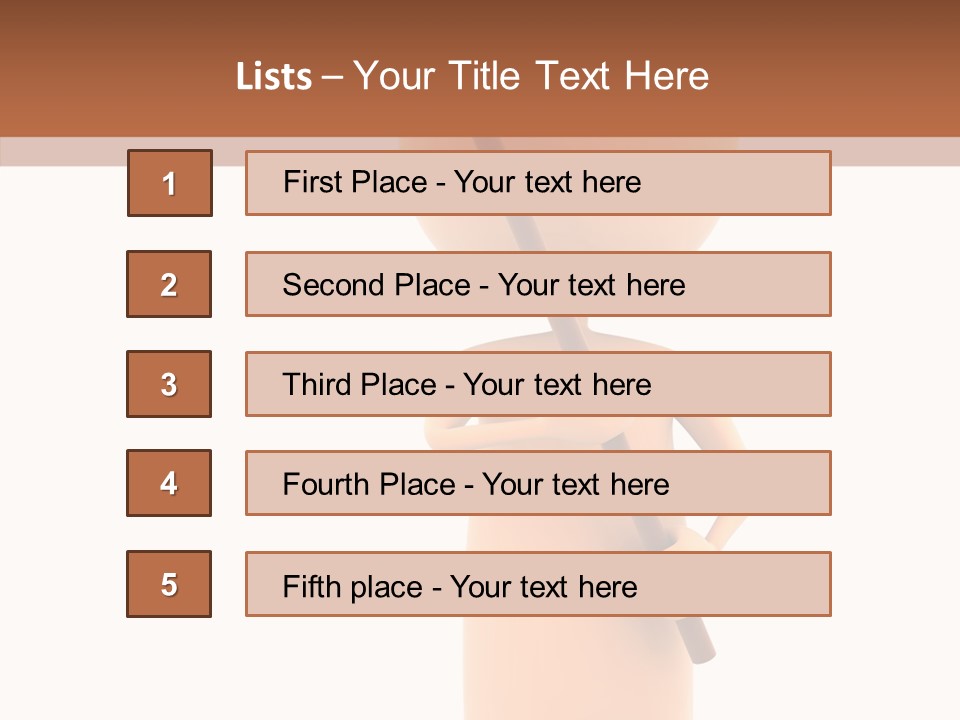 One Sign Humor PowerPoint Template