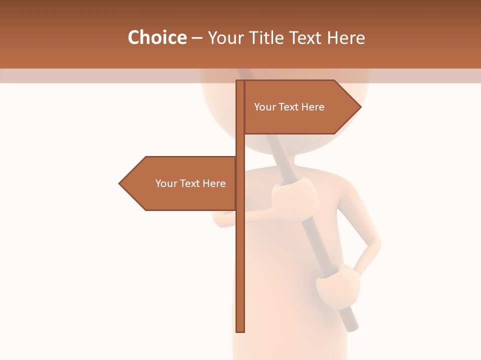One Sign Humor PowerPoint Template