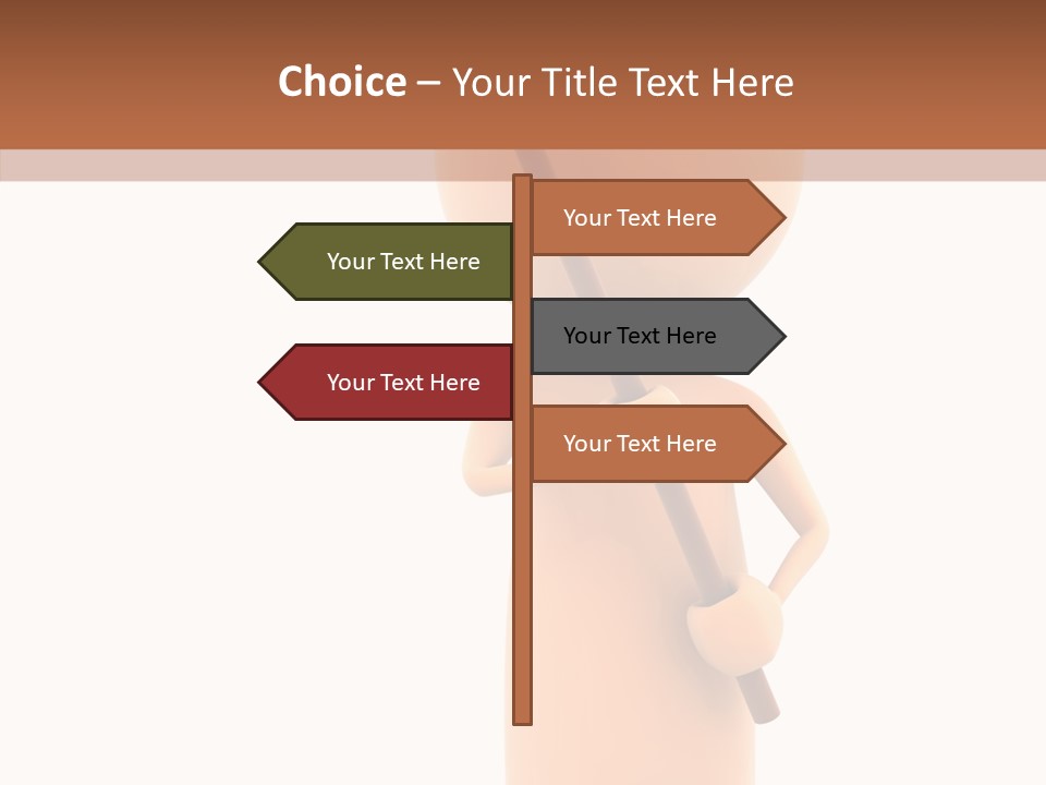 One Sign Humor PowerPoint Template