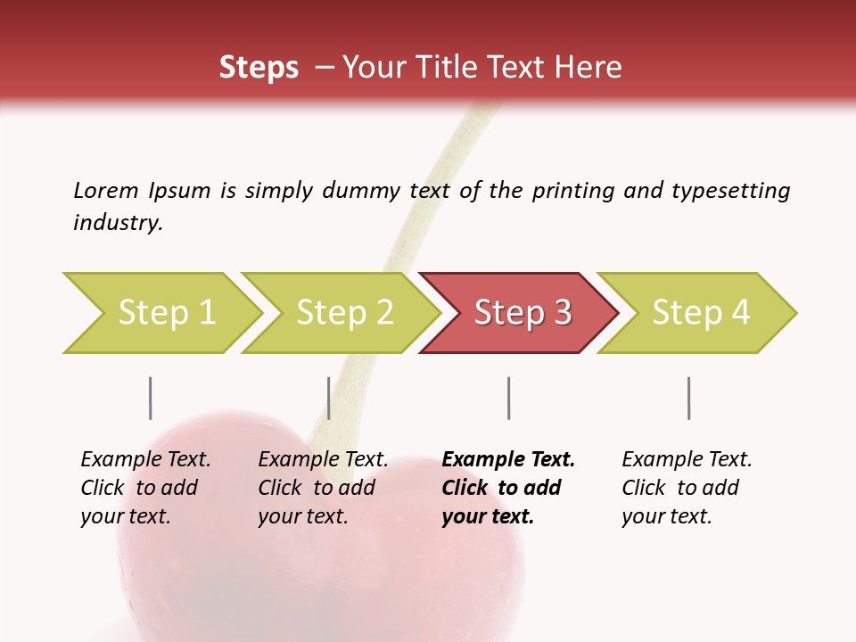 Health Care Small Delicious PowerPoint Template