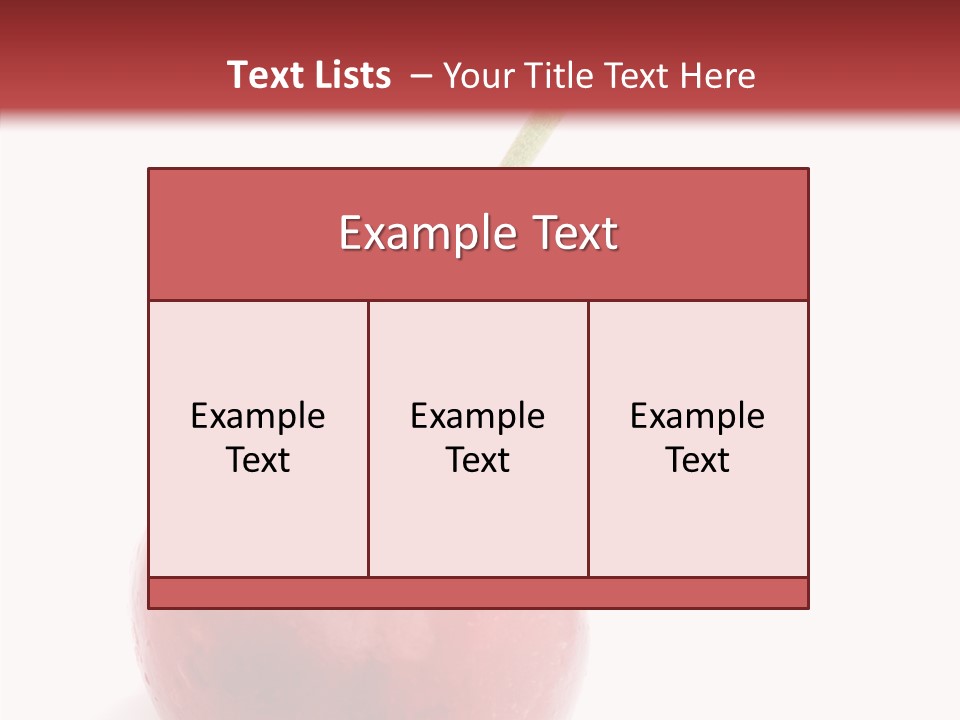 Health Care Small Delicious PowerPoint Template