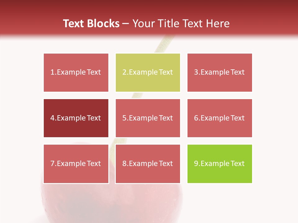 Health Care Small Delicious PowerPoint Template