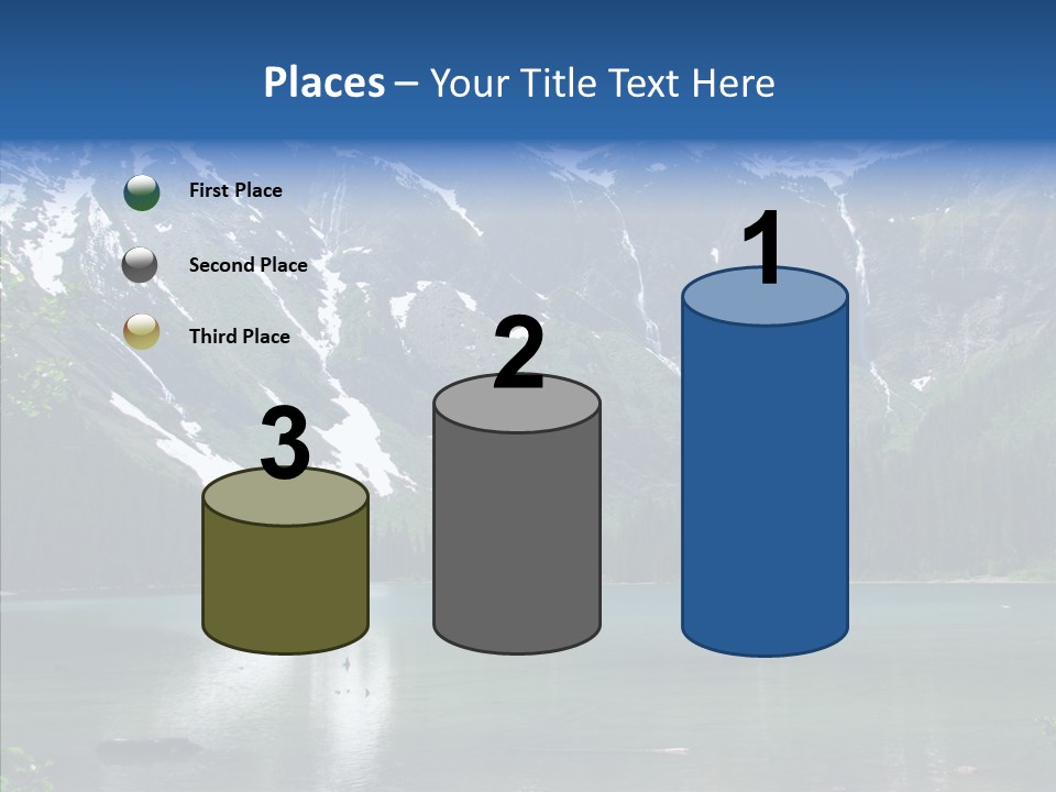 Reflection Nobody Tree PowerPoint Template