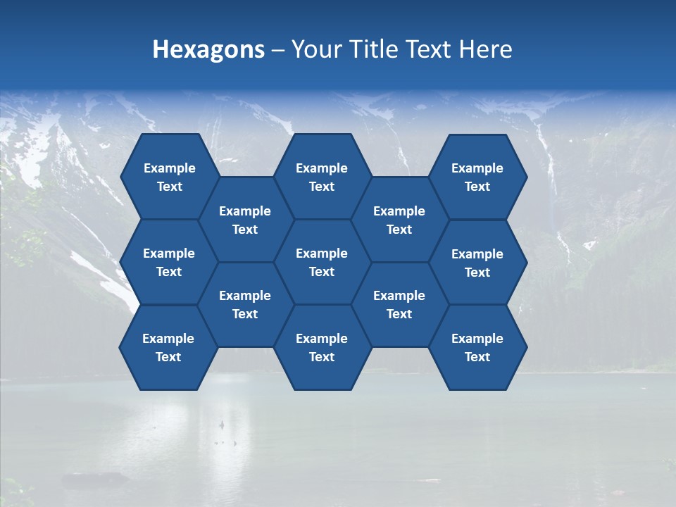 Reflection Nobody Tree PowerPoint Template