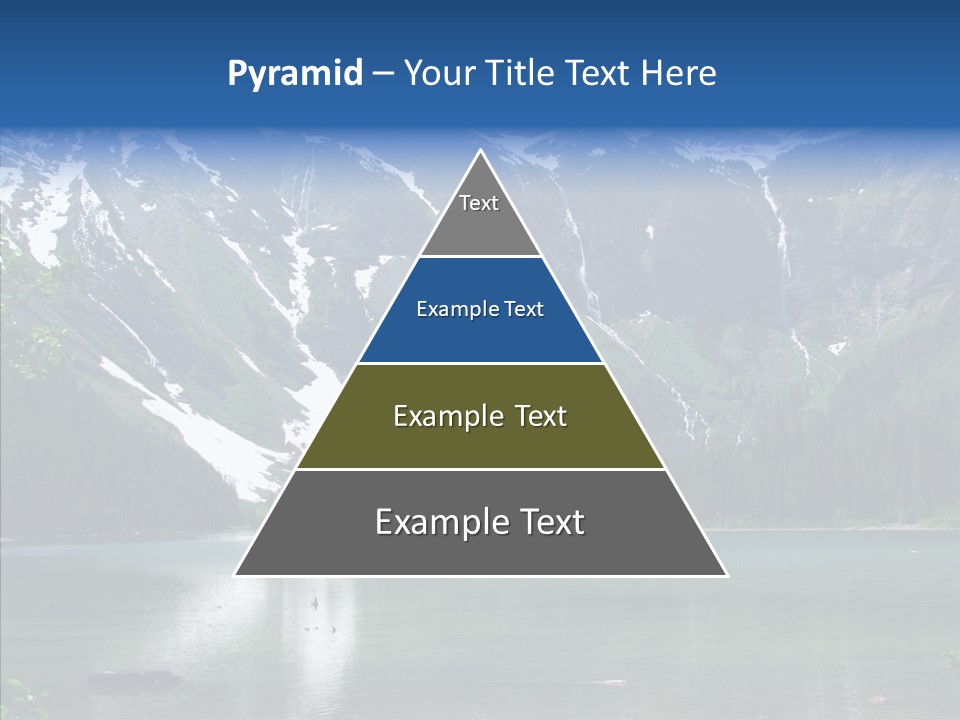 Reflection Nobody Tree PowerPoint Template