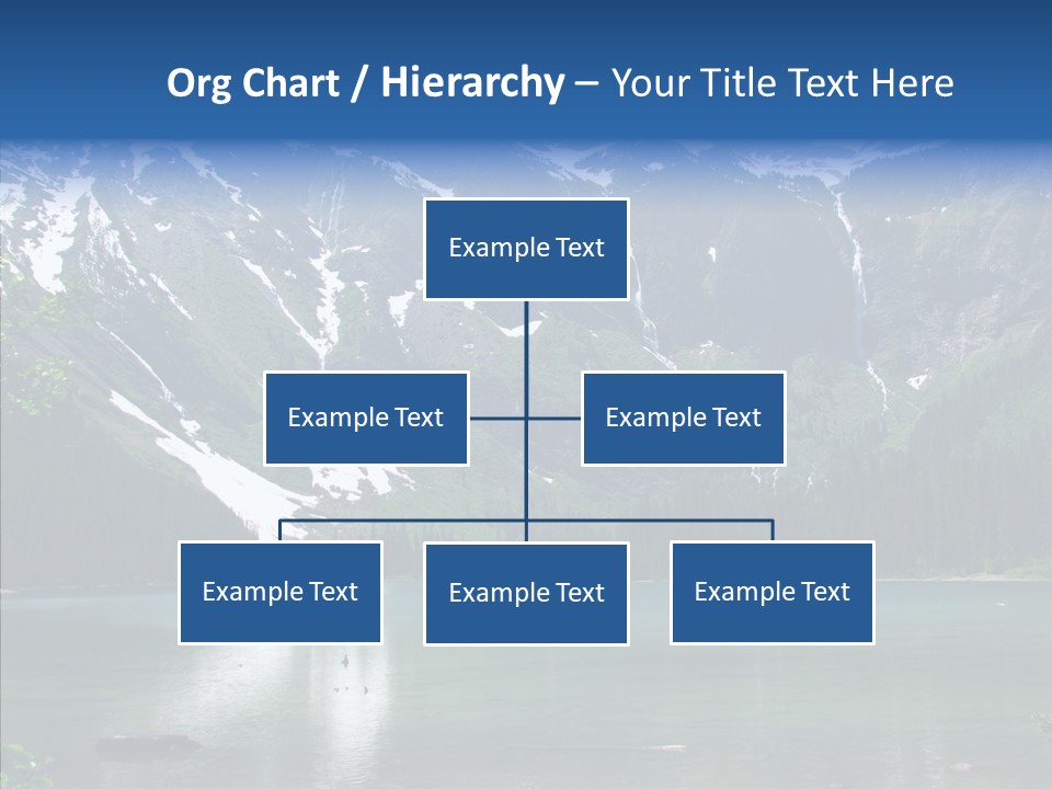 Reflection Nobody Tree PowerPoint Template