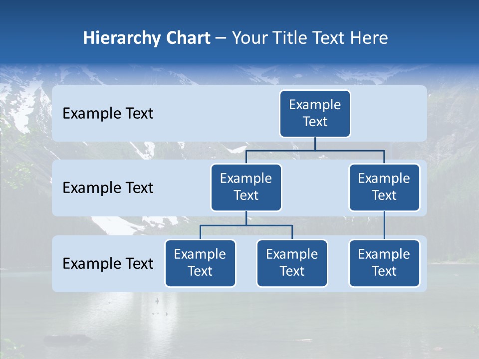 Reflection Nobody Tree PowerPoint Template