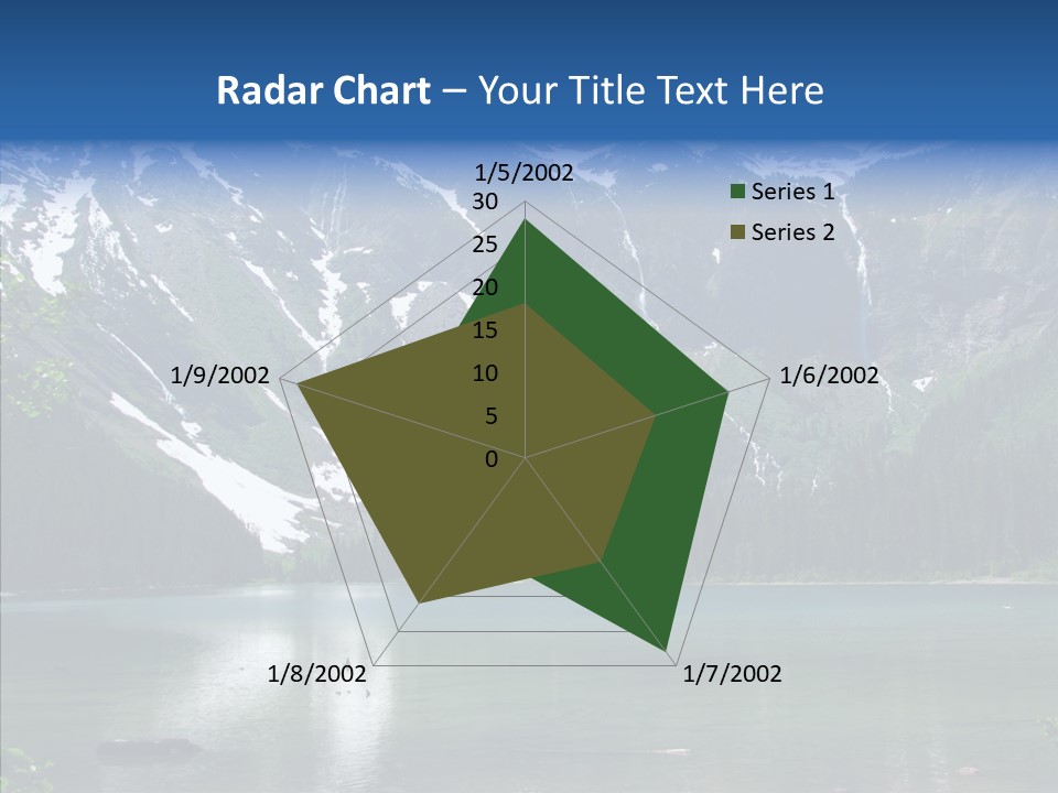 Reflection Nobody Tree PowerPoint Template