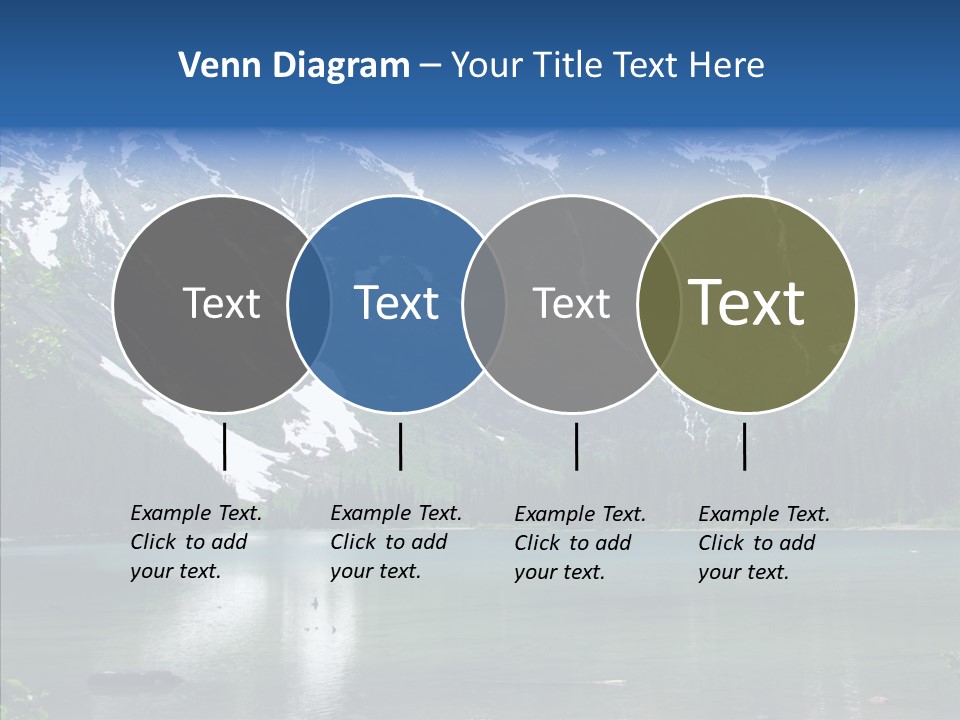 Reflection Nobody Tree PowerPoint Template