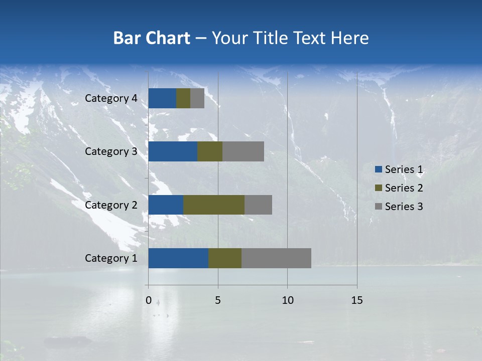 Reflection Nobody Tree PowerPoint Template
