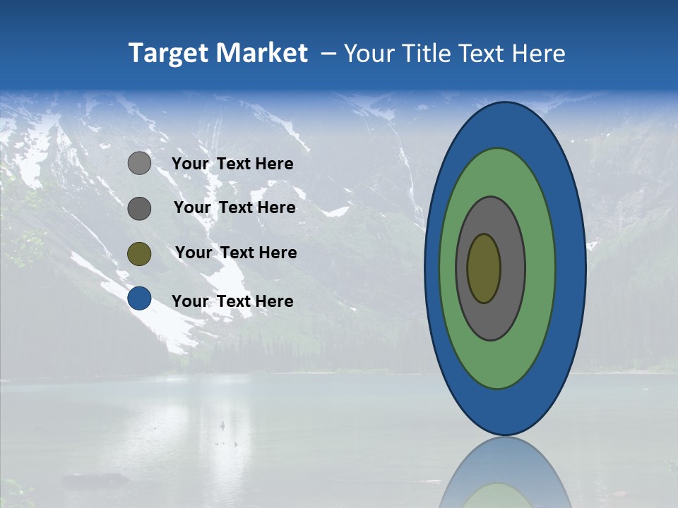 Reflection Nobody Tree PowerPoint Template