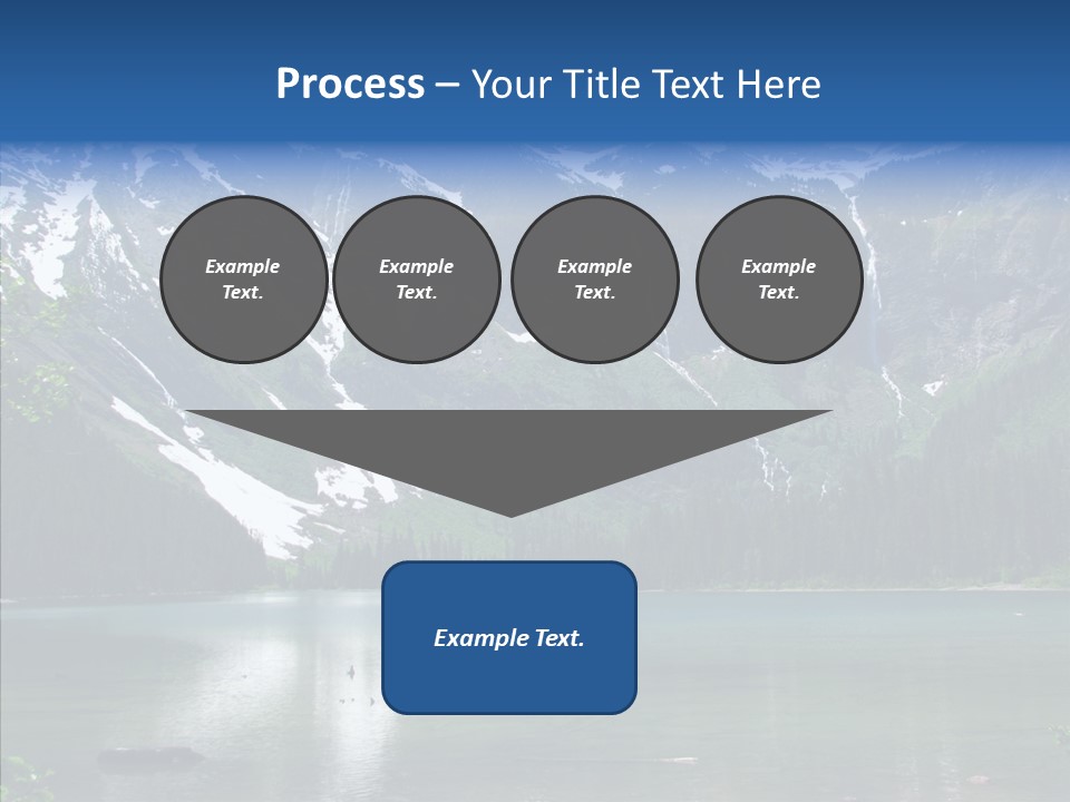 Reflection Nobody Tree PowerPoint Template