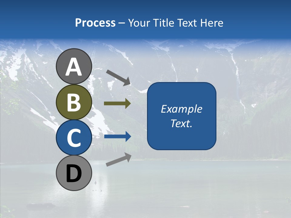 Reflection Nobody Tree PowerPoint Template