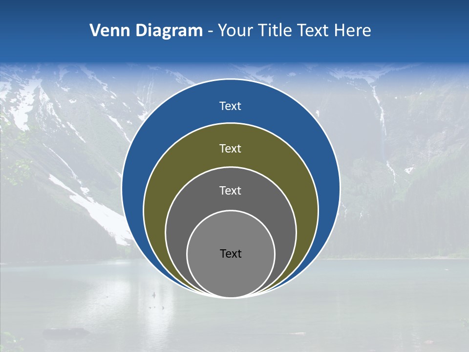 Reflection Nobody Tree PowerPoint Template